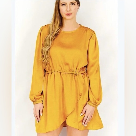 MICHAEL Michael Kors Golden Glow Mini Dress - Size 2X - Picture 1 of 6